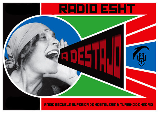 Cartel del podcast "A destajo" de la ESHTM, disponible en Spotify