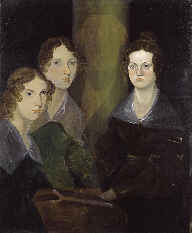 Retrato de las hermanas Bronte/Patrick Branwell Brontë