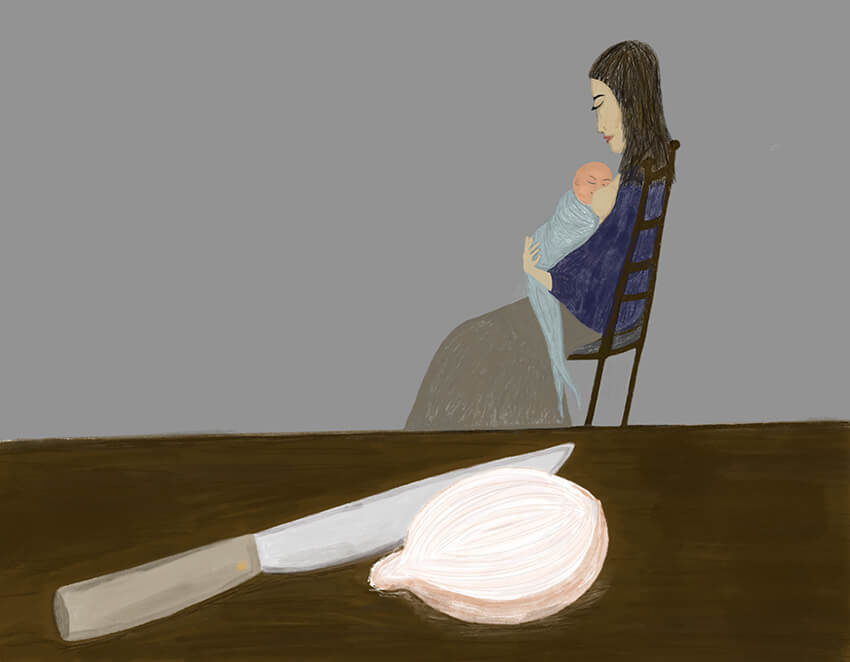 Dibujo del poema de Miguel Hérnandez