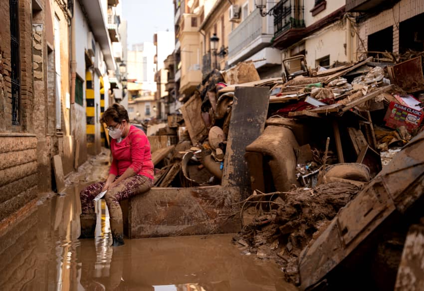 Consecuencias de la DANA en Valencia. Viviendas devastadas por las inundaciones