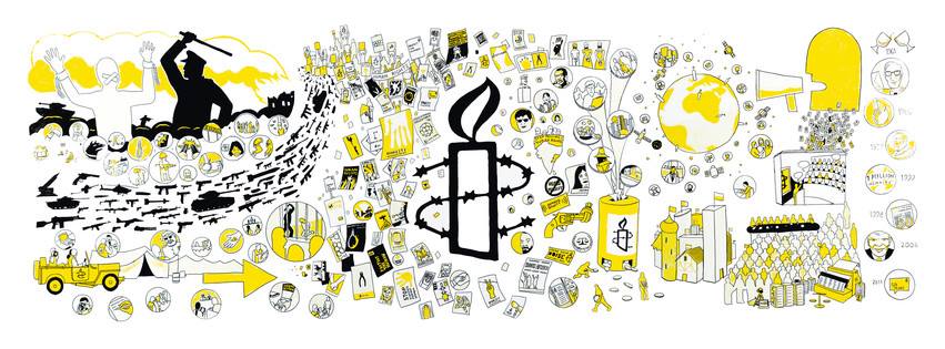 mosaico de imágenes relacionadas con el trabajo de Amnistía Internacional ©Amnistía Internacional mosaico de imágenes relacionadas con el trabajo de Amnistía Internacional ©Amnistía Internacional